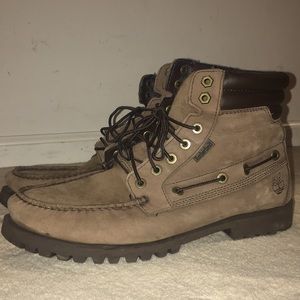 Men’s Timberland Oakwell Suede Brown Boots Size 11